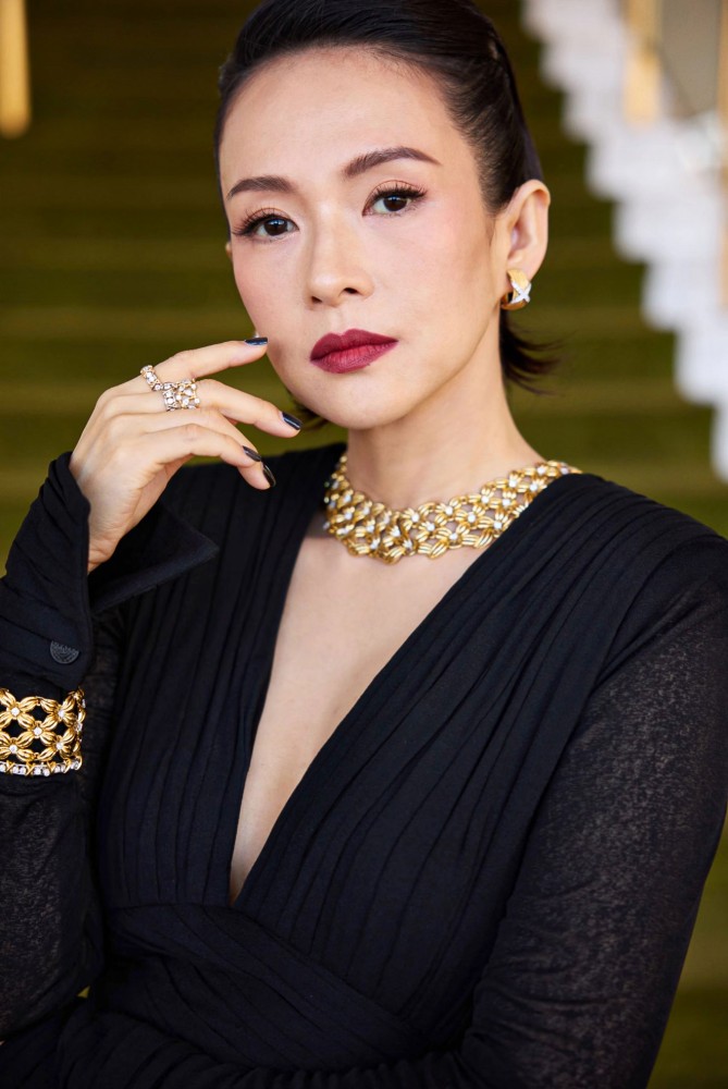 1d4ccfdc7b83739c2a7e77e15af150a9 Minh tinh Chương Tử Di thu hút mọi ánh nhìn trong thiết kế của Công Trí