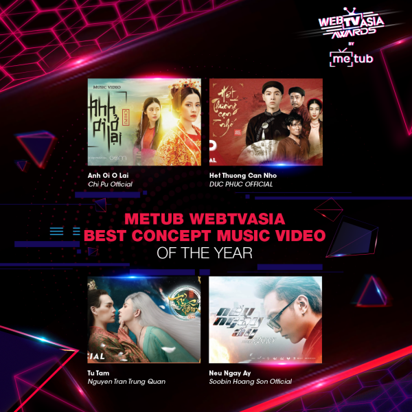 f439d7c3c7744804ca6d24330d8ac926 Lộ diện các hạng mục giải thưởng và những tên đề cử ấn tượng tại METUB WebTVAsia Awards