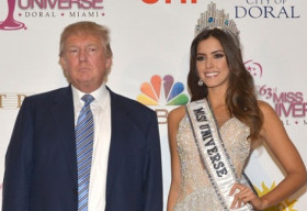 Tỷ phú truyền thông Donald Trump “khẩu chiến” với đương kim Hoa hậu Hoàn vũ 2014