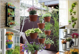 9 cách đơn giản tạo vườn đứng xanh mát cho nhà mùa hè