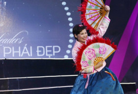Trịnh Thuý Hằng tự tin múa Hàn Quốc tại ‘Quyền năng phái đẹp 2016’