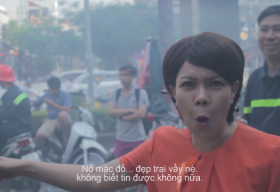 Việt Hương ‘bá đạo’ trên phim trường 49 Ngày 2