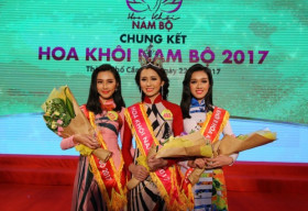Thí sinh đến từ An Giang đăng quang Hoa khôi Nam Bộ 2017