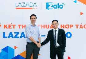 Lazada hợp tác với Zalo mở thêm kênh tương tác với khách hàng