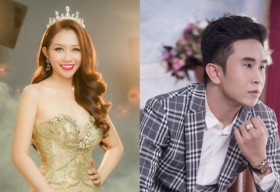 Cặp đôi MC Chu Tấn Văn và Lâm Trà Mi dẫn dắt đêm chung kết Ms International Business 2019