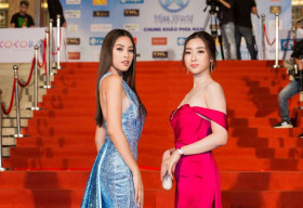 Dàn hoa hậu, á hậu đọ sắc trên thảm đỏ Chung khảo phía Nam Miss World Việt Nam 2019