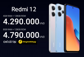 Xiaomi ký kết hợp tác chiến lược với Thế Giới Di Động mở bán đặc biệt Redmi 12