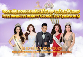 Chung kết “Hoa hậu Doanh nhân Sắc đẹp Toàn cầu 2023” quy tụ dàn giám khảo “khủng”