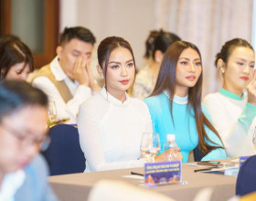 Dàn Hoa hậu Hoàn Vũ Việt Nam làm đại sứ truyền thông Lễ hội Sông nước TP.HCM 2024