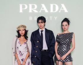 Quỳnh Anh Shyn, Phí Phương Anh sánh vai cùng Win Metawin tại sự kiện Prada Beauty