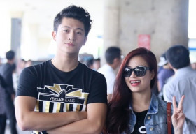 Hoàng Thùy Linh diện mốt giấu quần, quấn quýt bạn trai Harry