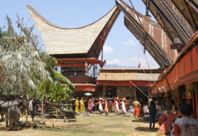 Lễ tang kỳ lạ nhất thế giới của bộ lạc cổ ở Indonesia