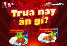 Thực đơn ngon miệng cùng KFC chỉ với 35.000