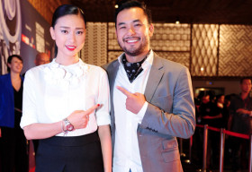 Ngô Thanh Vân tình tứ bên trai đẹp tại Tuần lễ thời trang