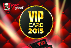 Đổi thẻ VIP Card KFC miễn phí trong năm mới