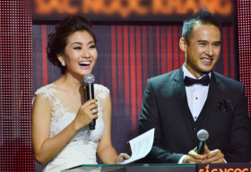 Ngọc Lan làm MC trong giải thưởng truyền hình HTV lần 9