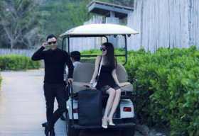 Ngọc Trinh nghỉ mát tại Côn Đảo cùng Vũ Khắc Tiệp