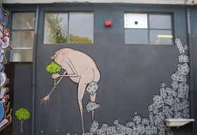 Street art khắc họa thiên nhiên “chết mòn” dưới bàn tay con người