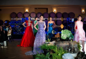 HH Jennifer Chung làm “nàng thơ” cho NTK Lê Thanh Hòa