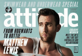 Chàng ‘Neville Longbottom’ nóng bỏng trên bìa tạp chí đồng tính