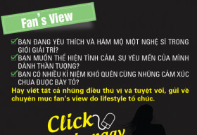 Thông báo về cuộc thi viết Fan’s view