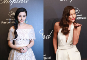 Phạm Băng Băng đọ vẻ sang chảnh với siêu mẫu thế giới ở Cannes