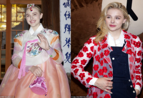 ‘Dâu cả’ nhà Beck đẹp lạ với trang phục Hanbok