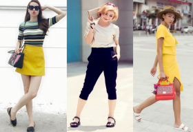Sao Việt mê mẩn sandal, dép lê trong mùa hè