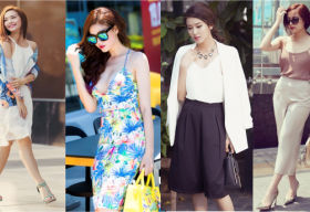 Sao Việt mix – match tài tình với váy áo hai dây