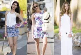 Thời trang đường phố bên lề Cannes