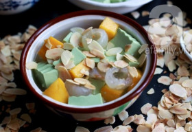 Chè khúc bạch trà xanh thơm mát giải nhiệt mùa hè