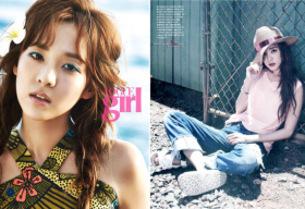 Dara (2NE1) tươi trẻ cả trong ảnh tạp chí lẫn ảnh đời thường