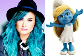 Tí cô nương trở lại cùng Demi Lovato trong “Get Smurfy”