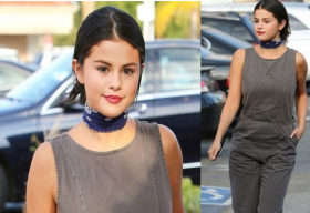 Selena Gomez tự tin với thân hình mũm mĩm ra đường