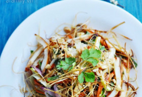 Gỏi mực chua giòn càng ăn càng ngon