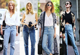 Học cách phối quần “mom jeans” dáng xinh như mẫu