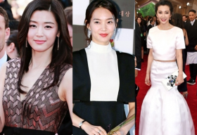 Váy hiệu sang chảnh của sao châu Á trong năm