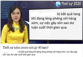 BTV Hoài Anh nói gì khi bị “chế” ảnh… Thời sự 2020?