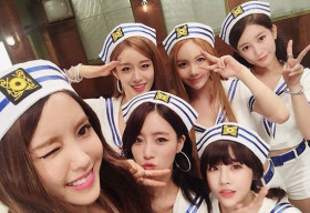 T-ara xinh đẹp với concept nữ thủy thủ