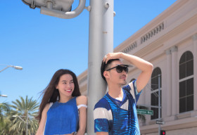 Hồ Ngọc Hà, Lý Quí Khánh sành điệu ở Hollywood