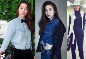 Hà Hồ cá tính với style “cô nàng đẹp trai”