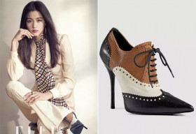 Bóc giá giày dép sành điệu của mỹ nhân Hàn