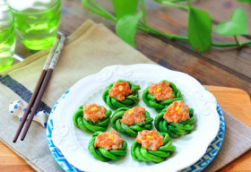 Đậu đũa cuốn tổ chim ngon đẹp ngất ngây