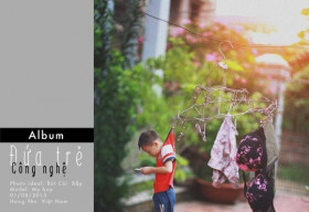 Bộ ảnh “Đứa trẻ công nghệ” khiến cộng đồng mạng giật mình