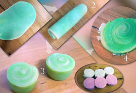 Trổ tài vào bếp với bánh trung thu ngàn lớp