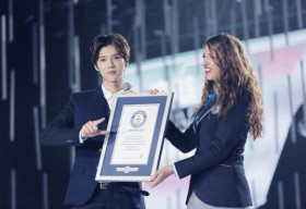 Luhan tái lập kỷ lục Guiness thế giới