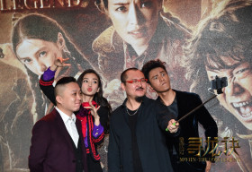 Trần Khôn, Thư Kỳ, AngelaBaby “tình tay ba” trong Kẻ trộm mộ