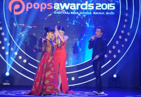 Đàm Vĩnh Hưng, Nhật Kim Anh, Tóc Tiên, Cẩm Ly giành giải POPS Awards 2015