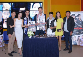 Oanh Yến mời tân nam vương Thế giới Toàn cầu 2015 quảng bá phim của bạn trai
