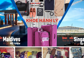 “Khoe hành lý” miễn phí đến đảo thiên đường Maldives